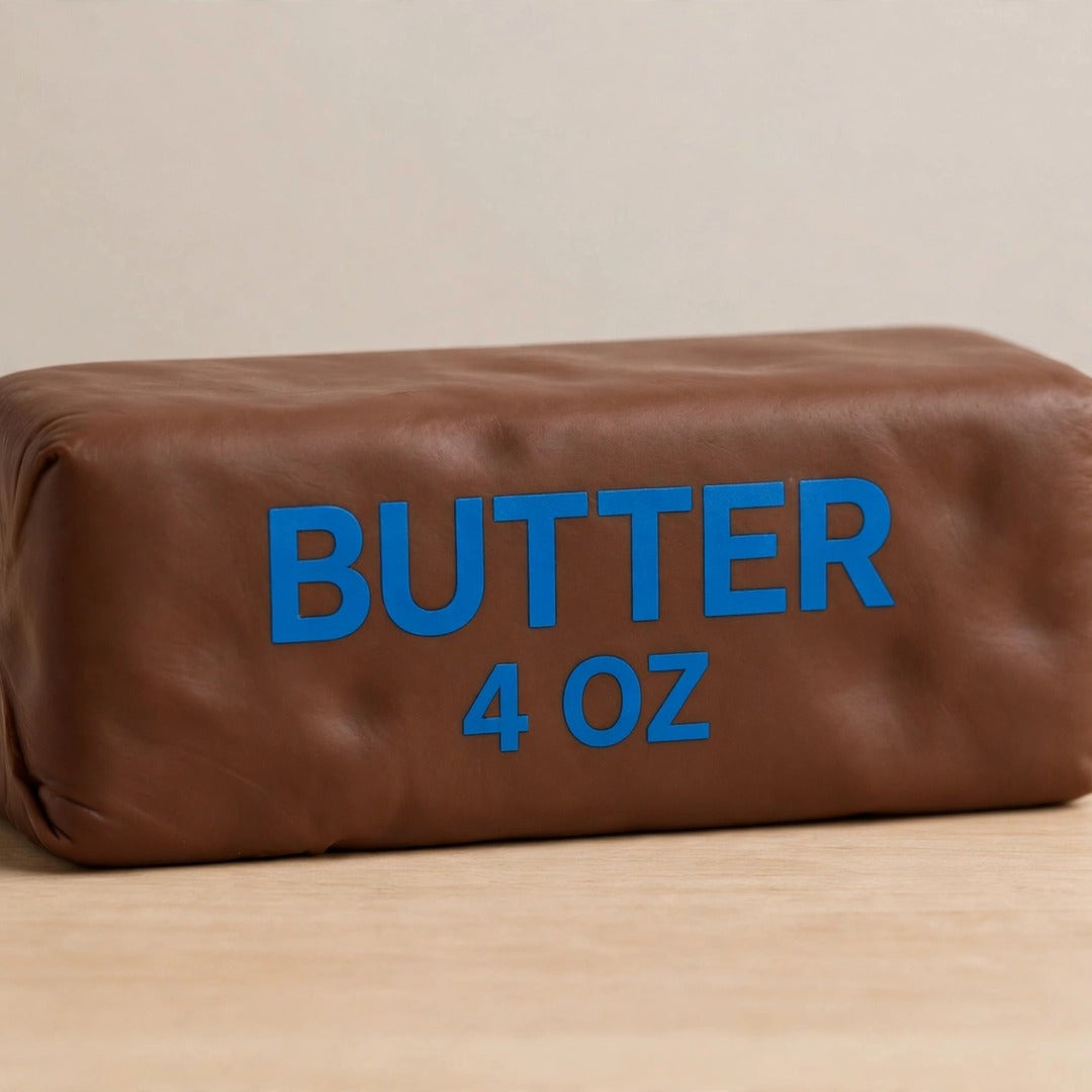 Wet Soft Butter Strip Slow Rebound Squeezing Toy Decompression Model
