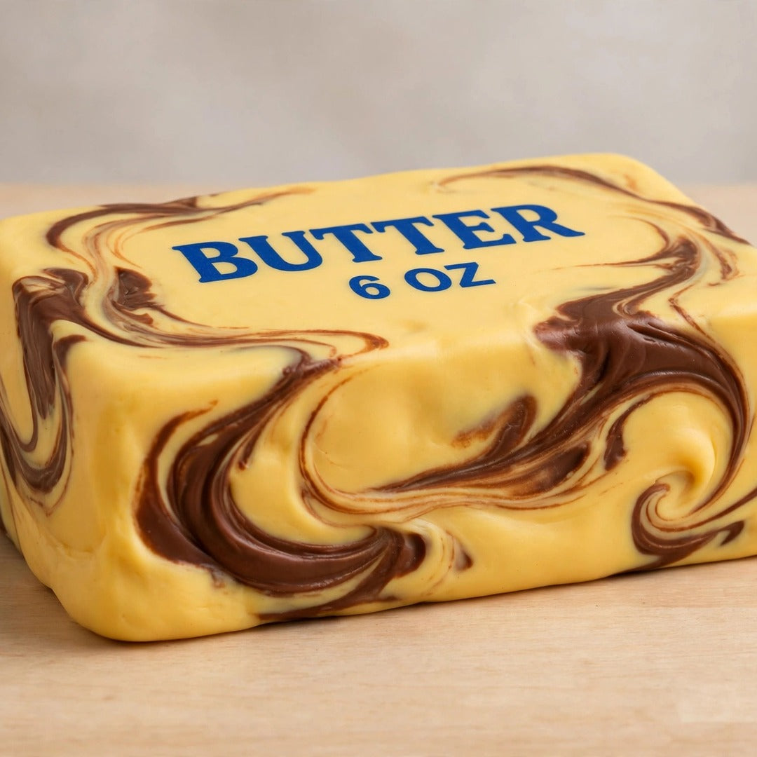 Wet Soft Butter Strip Slow Rebound Squeezing Toy Decompression Model