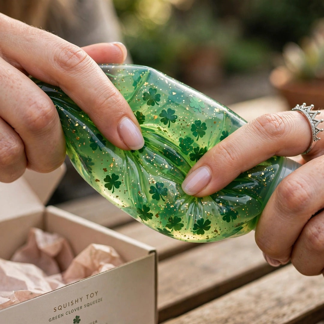 Clover Sparkle Tube squishy lifestyle photo 1