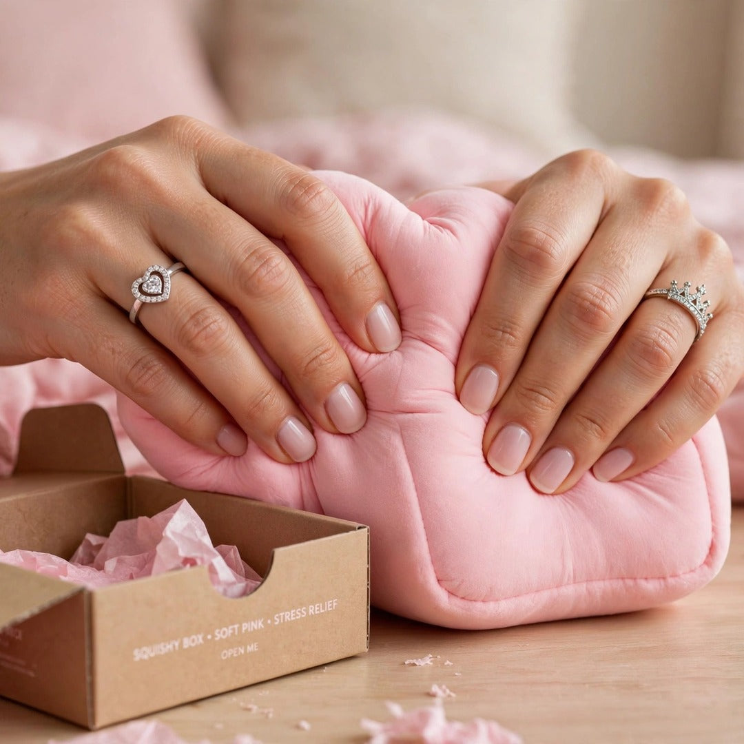 Pink Box squishy lifestyle photo 1