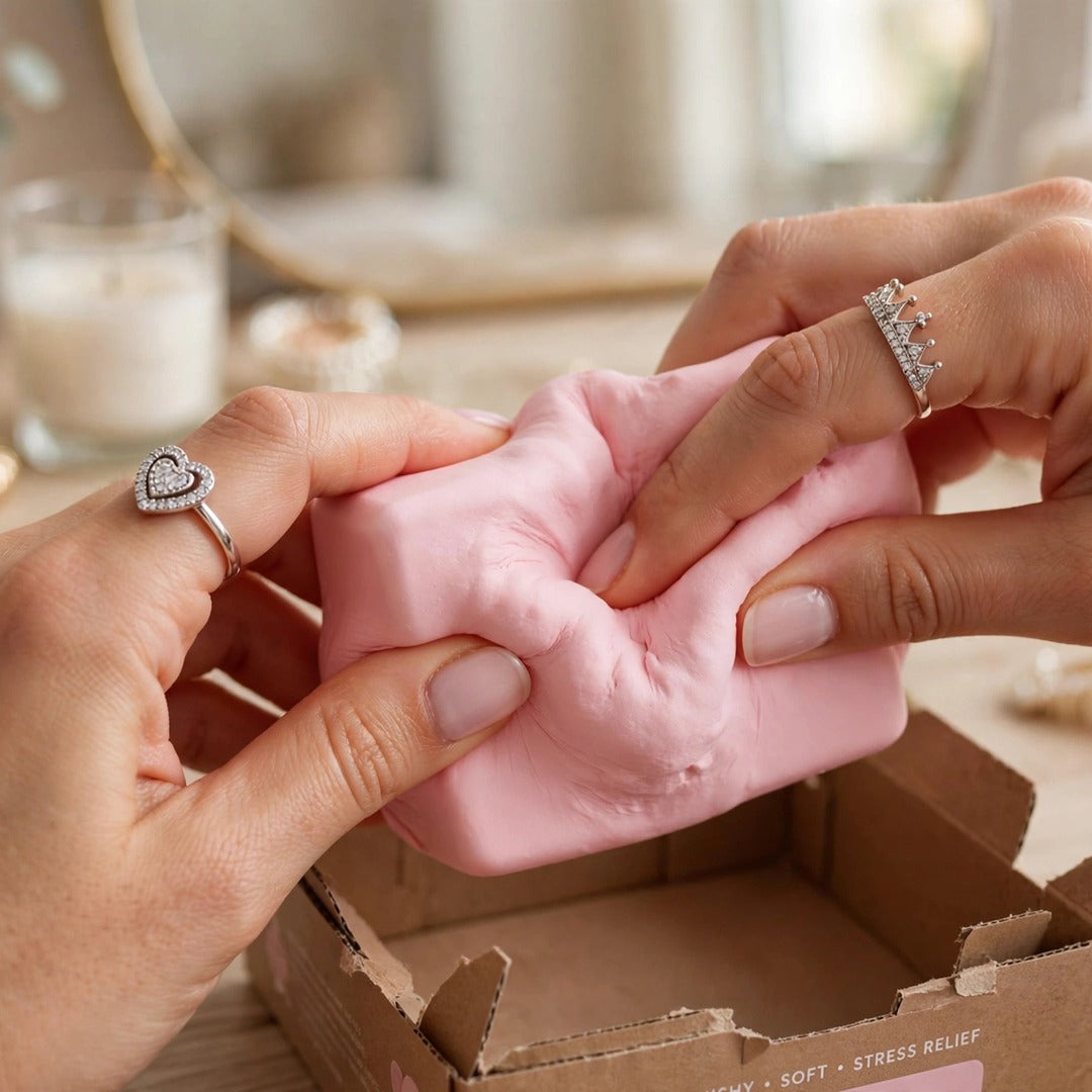 Pink Box squishy lifestyle photo 2