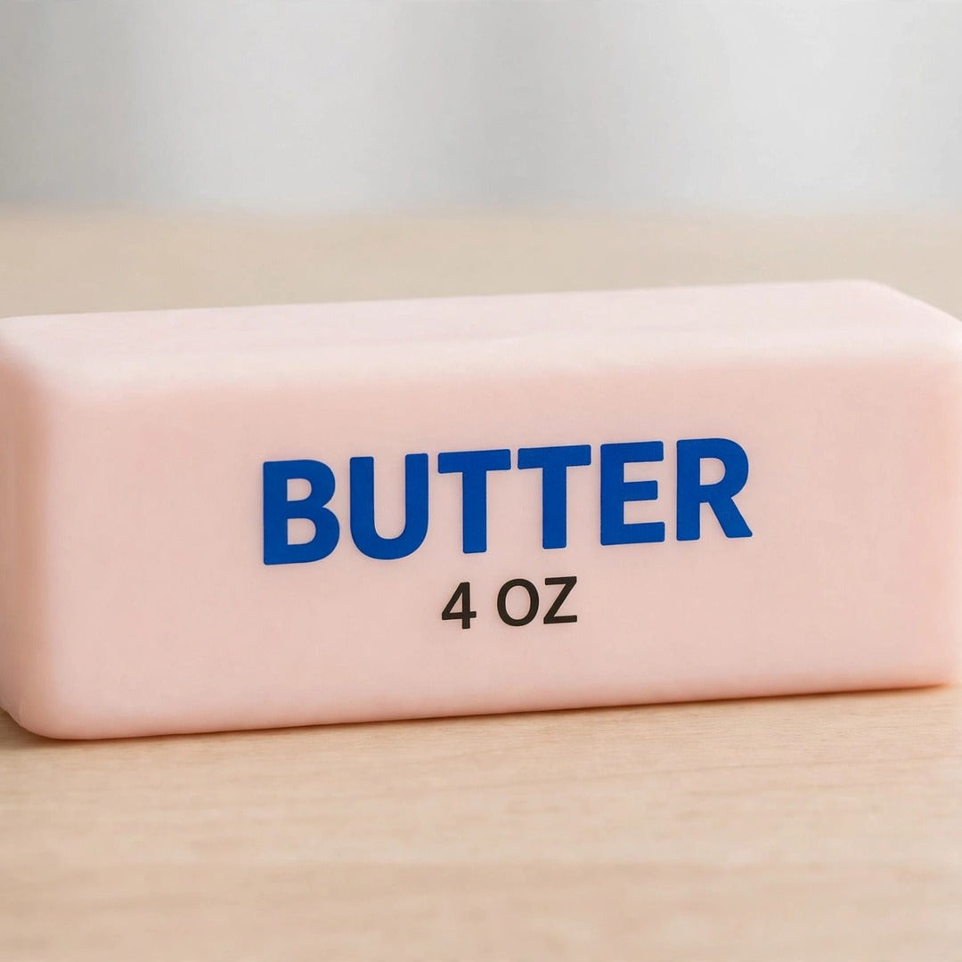 Wet Soft Butter Strip Slow Rebound Squeezing Toy Decompression Model