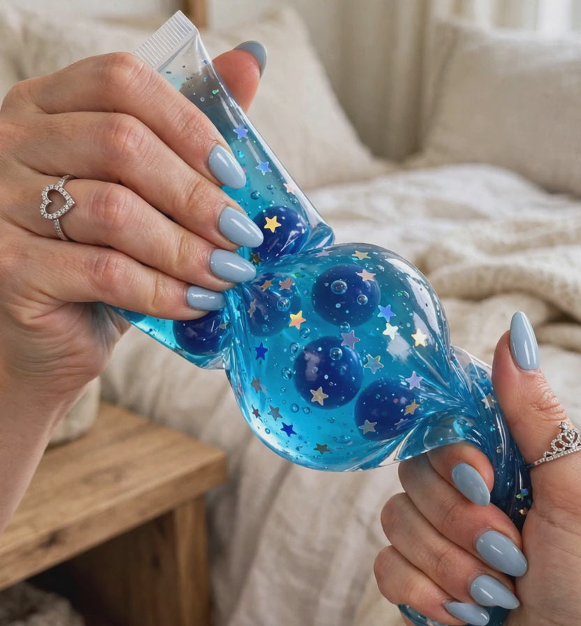 Blueberry Sparkle Tube squishy animation