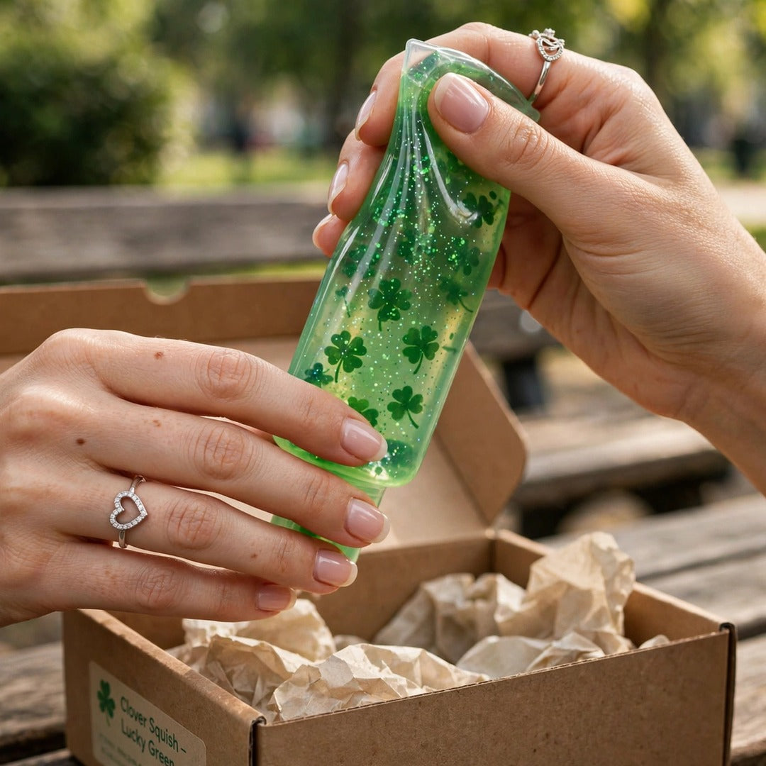 Clover Sparkle Tube squishy lifestyle photo 2