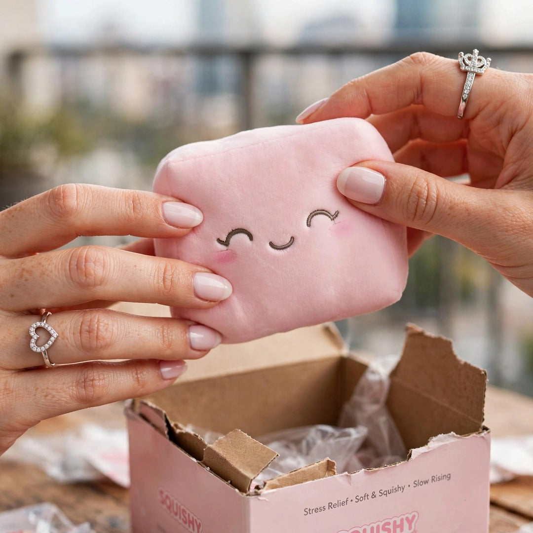 Pink Box squishy lifestyle photo 3